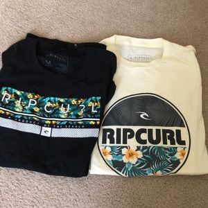 2 men’s Rip Curl T-shirt’s